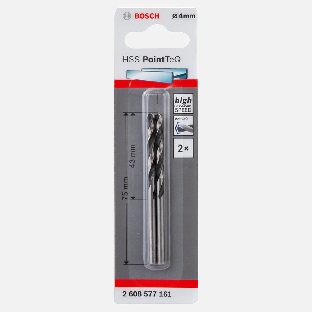 Bosch HSS-PointTec Metal Delme Ucu 4.0 mm 2`li Paket