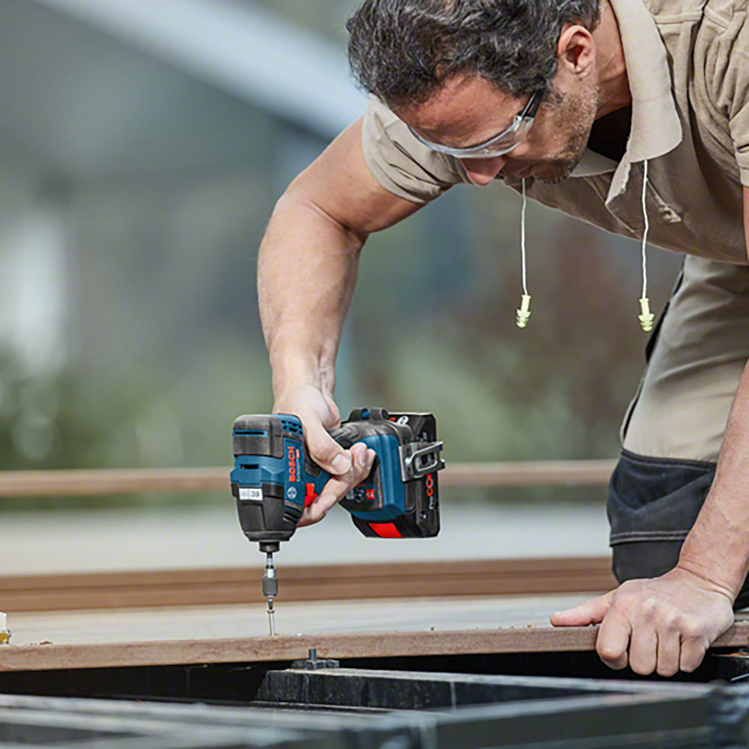 Bosch Profesyonel Solo GDR-18V-200 C 18V Li-ion Akülü Darbeli Somun Sıkma Makinesi (Akü ve Şarj cihazı Dahil Değildir.) 9