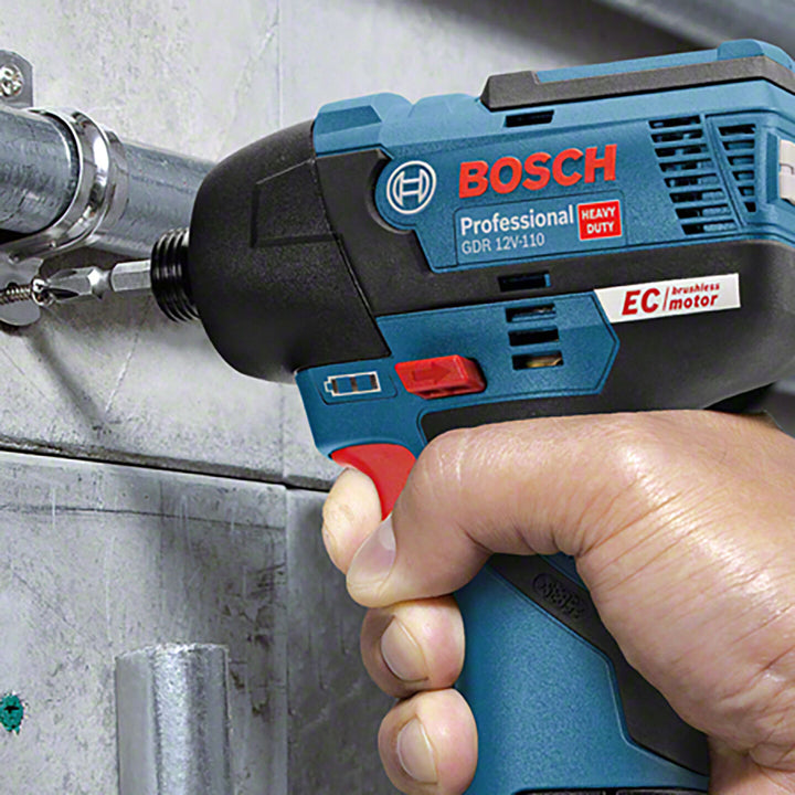 Bosch Profesyonel GDR-12V-110 12V 2.5 Ah Li-ion Akülü Darbeli Somun Sıkma Makinesi 2