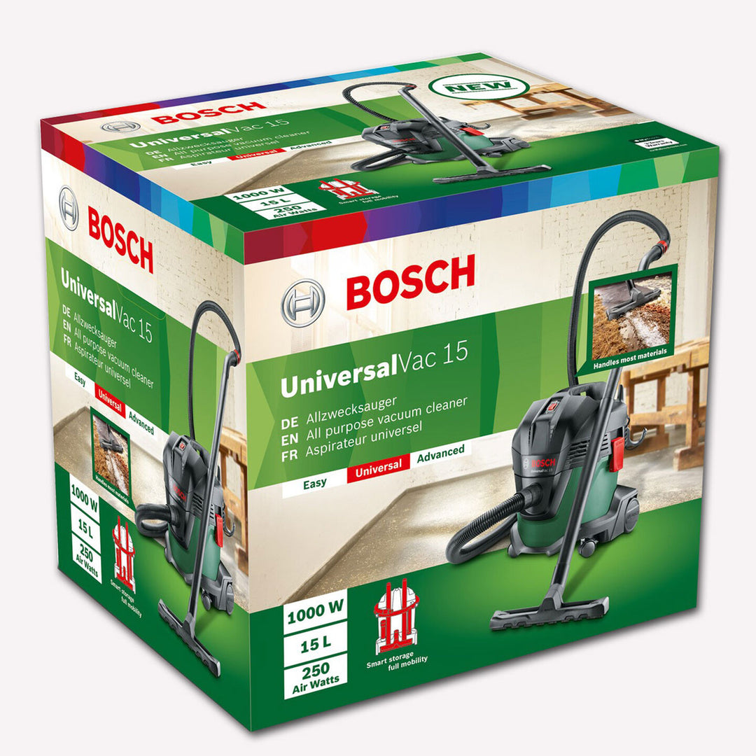 Bosch Universal Vac 15 1000 W Islak-Kuru Elektrikli Süpürge