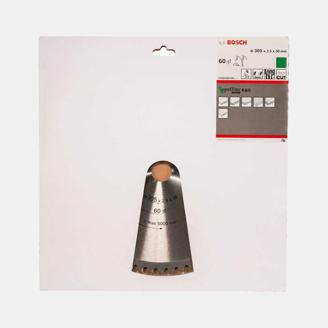 Bosch Optiline Daire Testere Bıçağı 305x30 mm 60 Diş