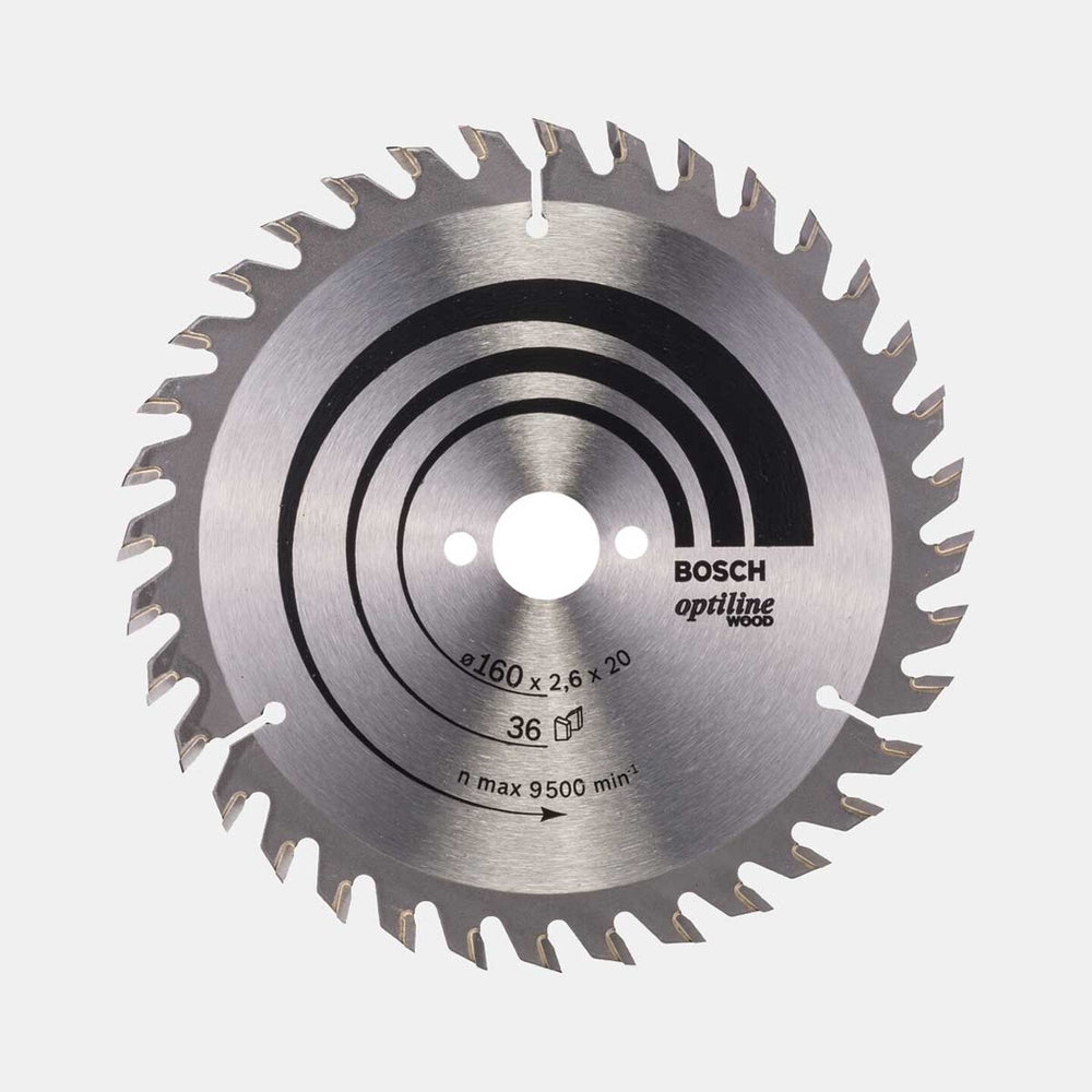 Bosch Optiline Daire Testere Bıçağı 160x16 mm 36 Diş 2