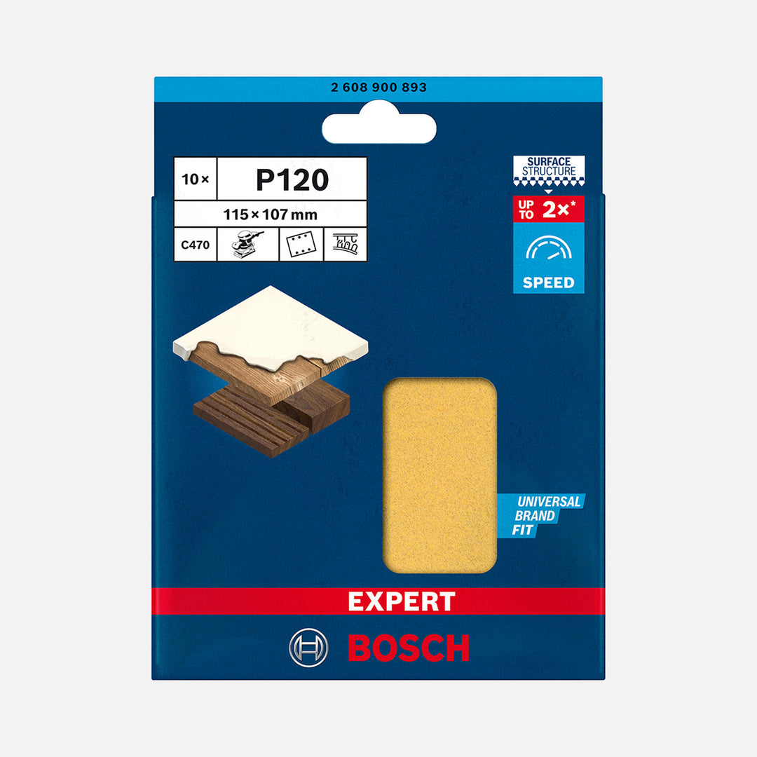 Bosch Exp Zımpara Exc470, S1261, G120 Hook&amp;Loop 2