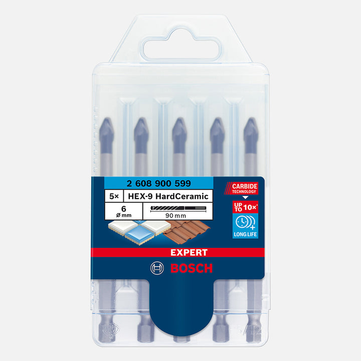 Bosch Exp Hardceramic Matkap U Hex-9 6 mm 5`li Set 2