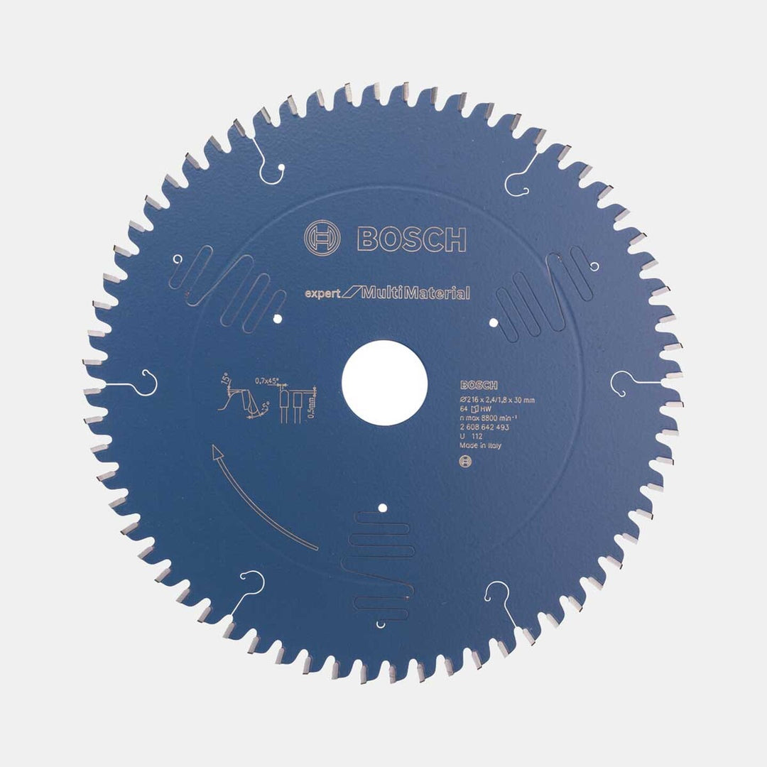 Bosch Expert Daire Testere Bıçak Çok Amaçlı 216x30 mm 64 Diş 2