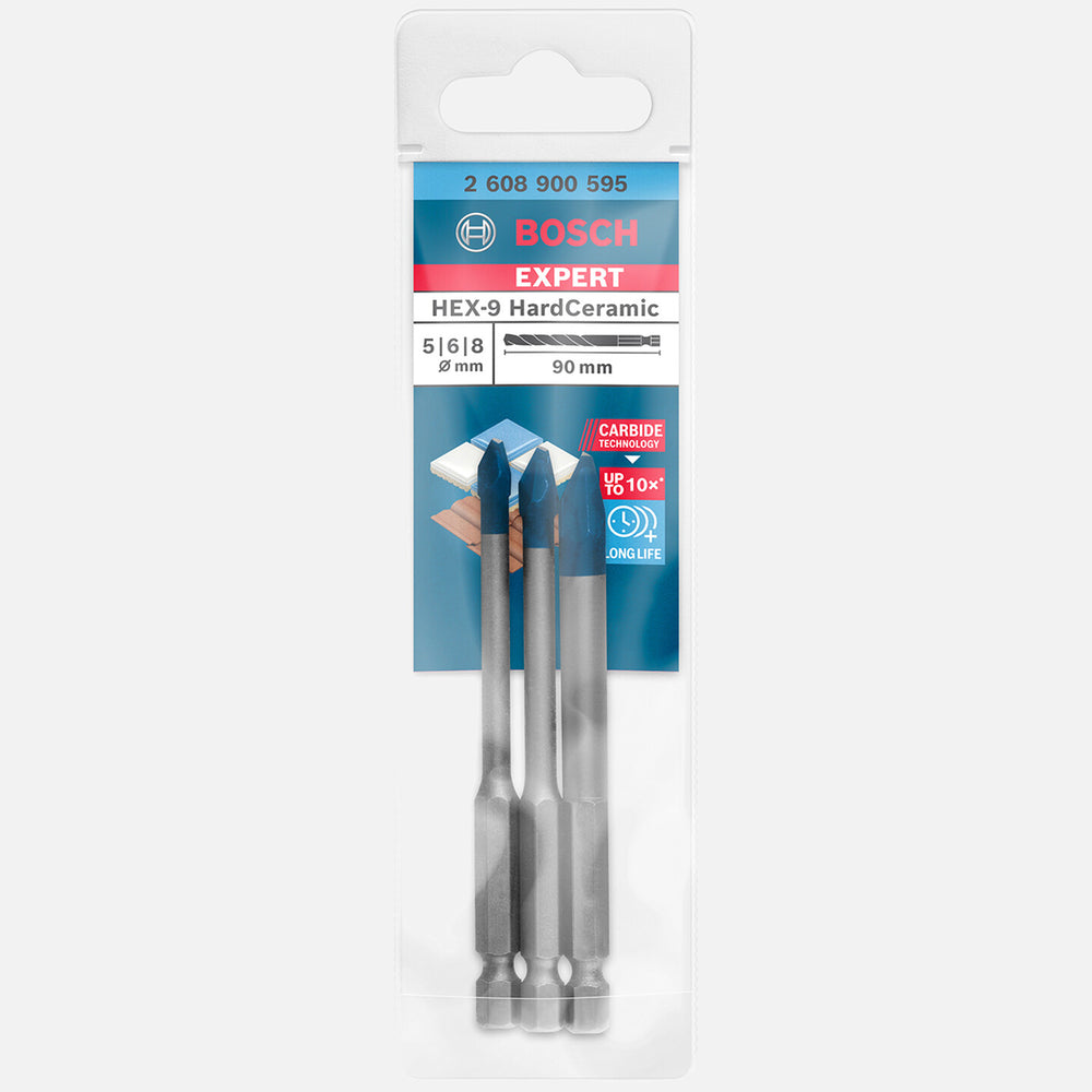 Bosch Exp Hardceramic Matkap U Hex-9 3`lü Set 2