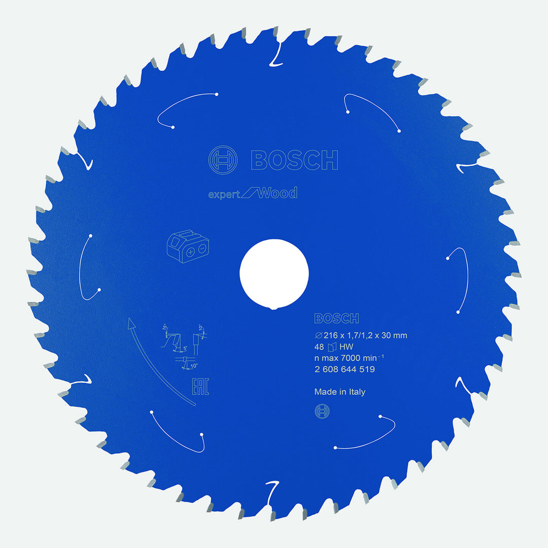 Bosch Daire Testere Bıçağı Exw 216x30 mm 48 D E/C 2