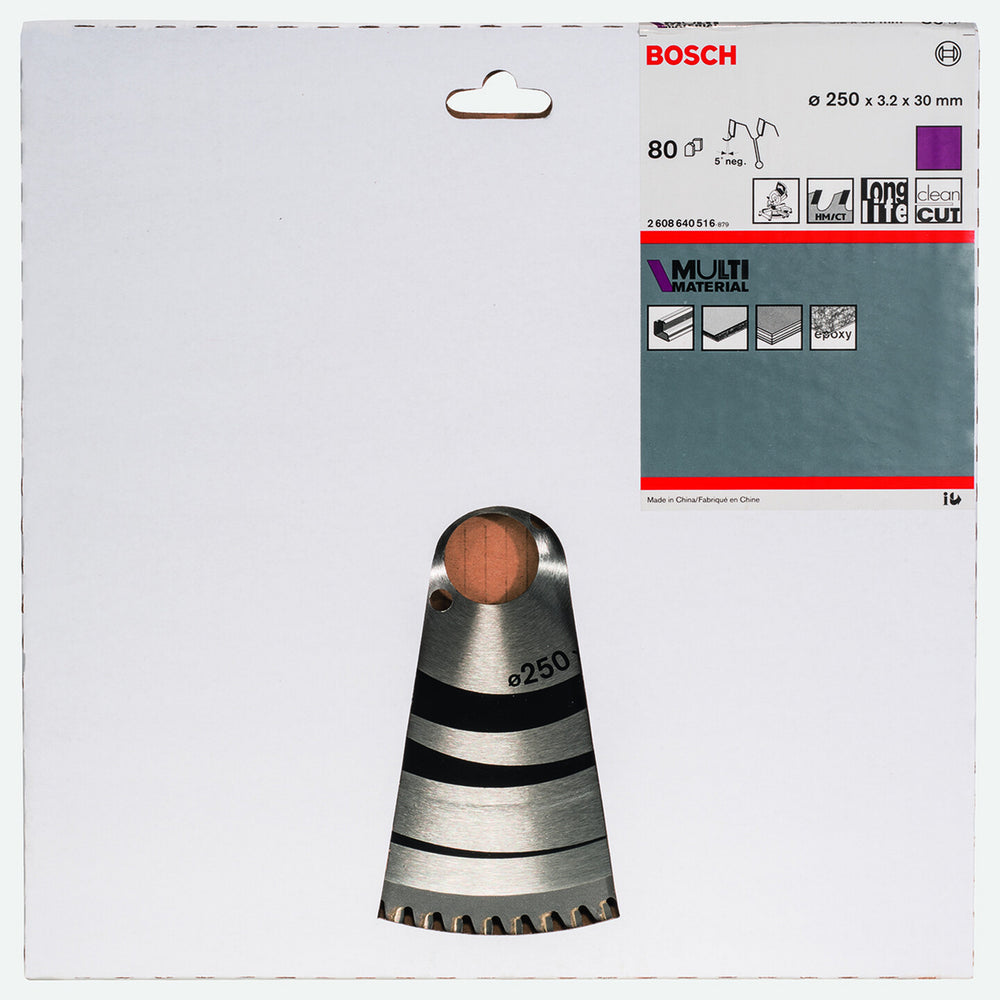 Bosch Daire Testere Bıçağı 250x30 mm 80 D 2