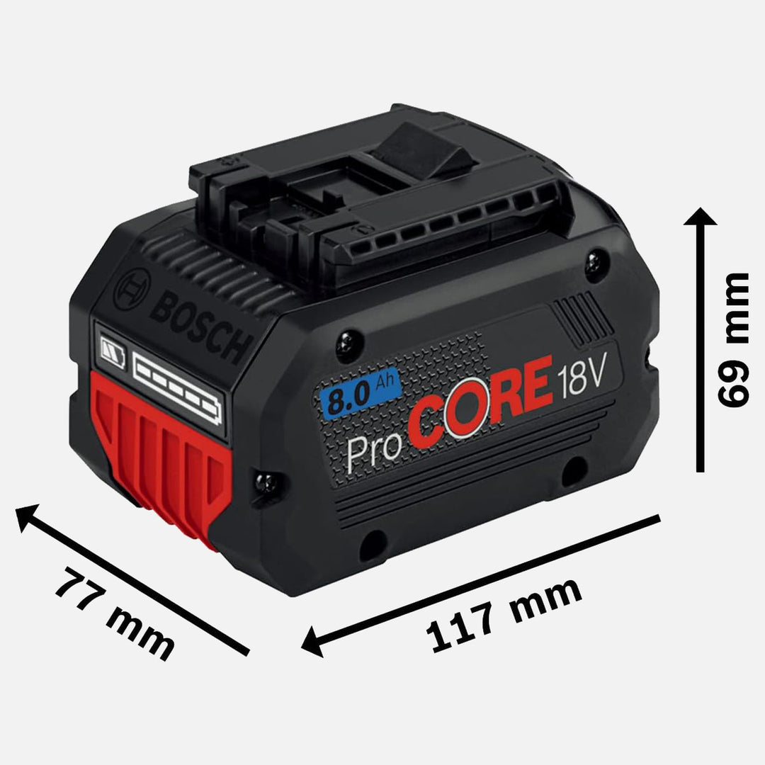 Bosch Profesyonel ProCore 18V 8,0 Ah Akü 9