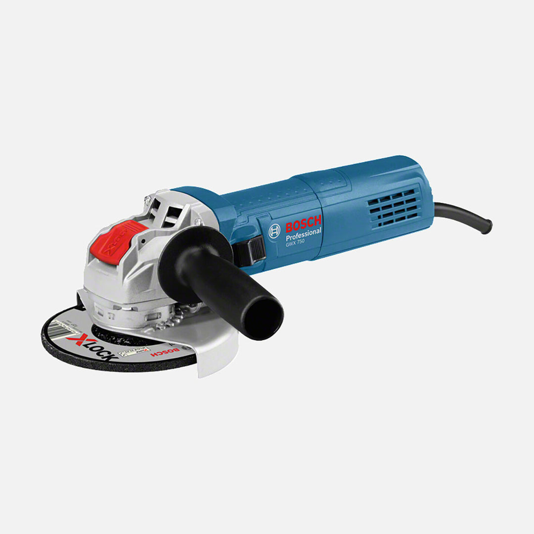 Bosch GWx-750 750W 115 mm x-Lock Özellikli Profesyonel Taşlama Makinesi