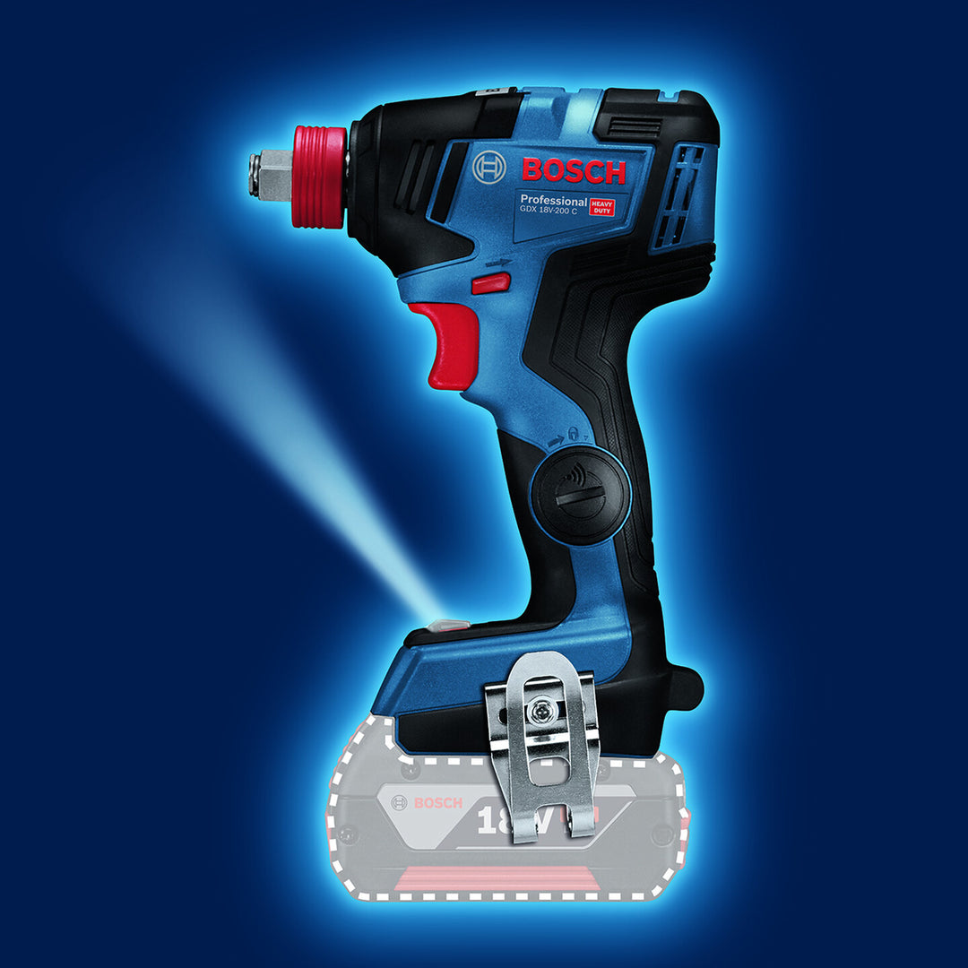 Bosch Profesyonel GDX 18V-200 C 18V Li-ion Solo Somun Sıkma Makinesi (Akü ve Şarj Cihazı Dahil Değildir.) 3