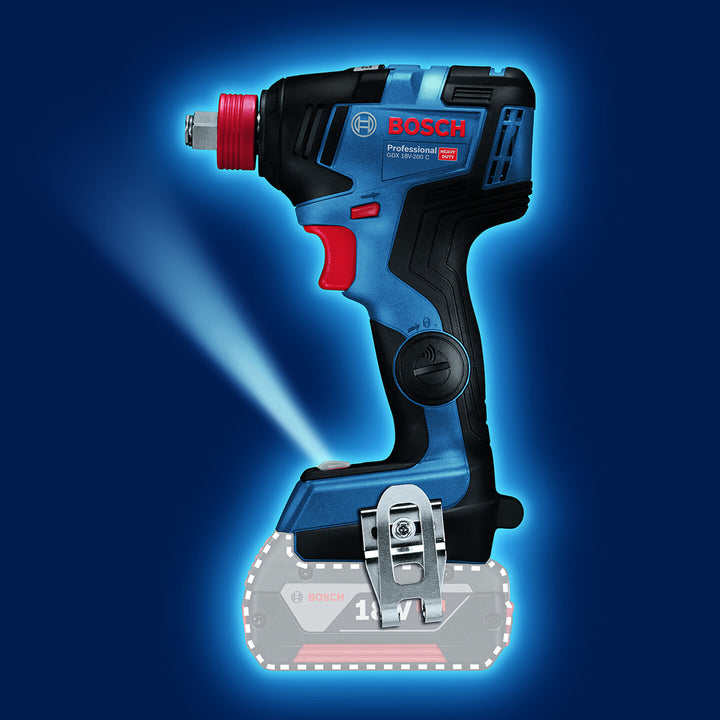 Bosch Profesyonel GDX 18V-200 C 18V Li-ion Solo Somun Sıkma Makinesi (Akü ve Şarj Cihazı Dahil Değildir.) 3