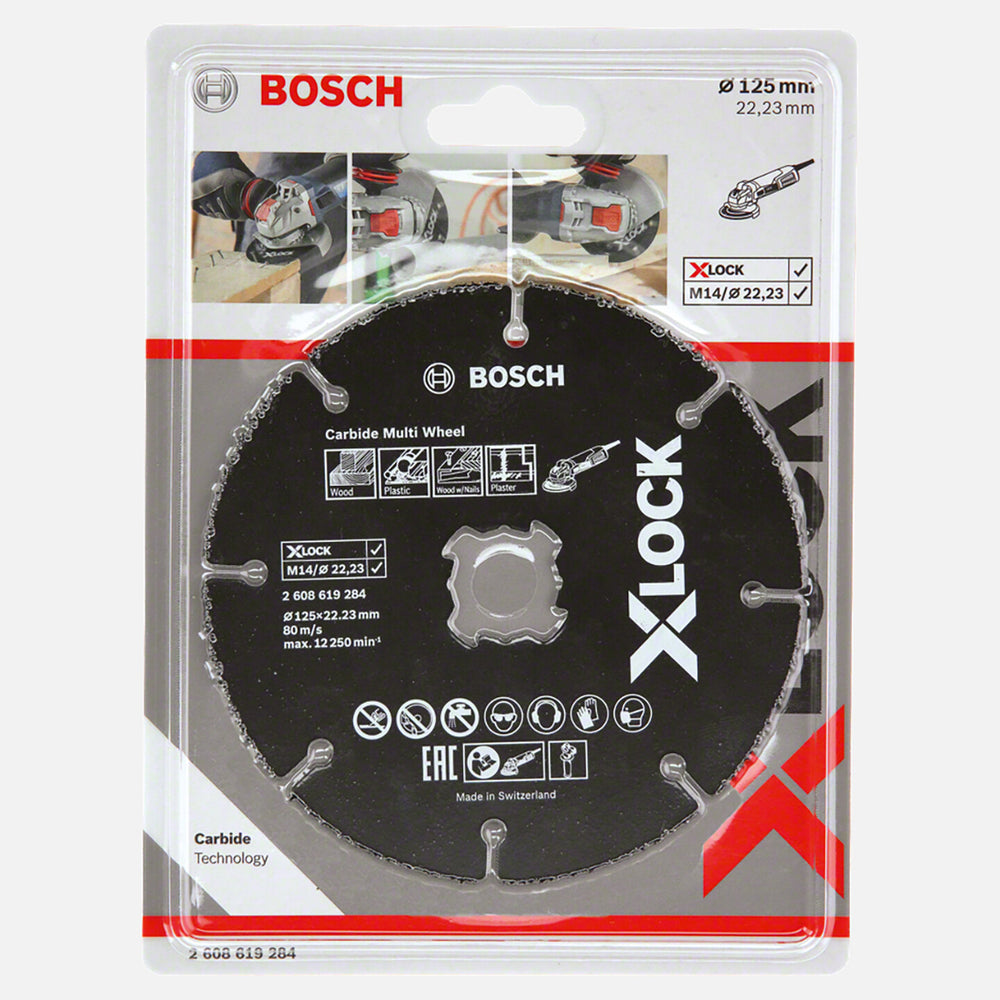 Bosch X-LOCK Carbide Multi Wheel Kesici Disk 125 mm 2