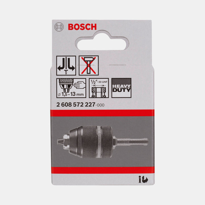 Bosch SDS-Plus Anahtarsız Mandren 1,5-13 mm 2