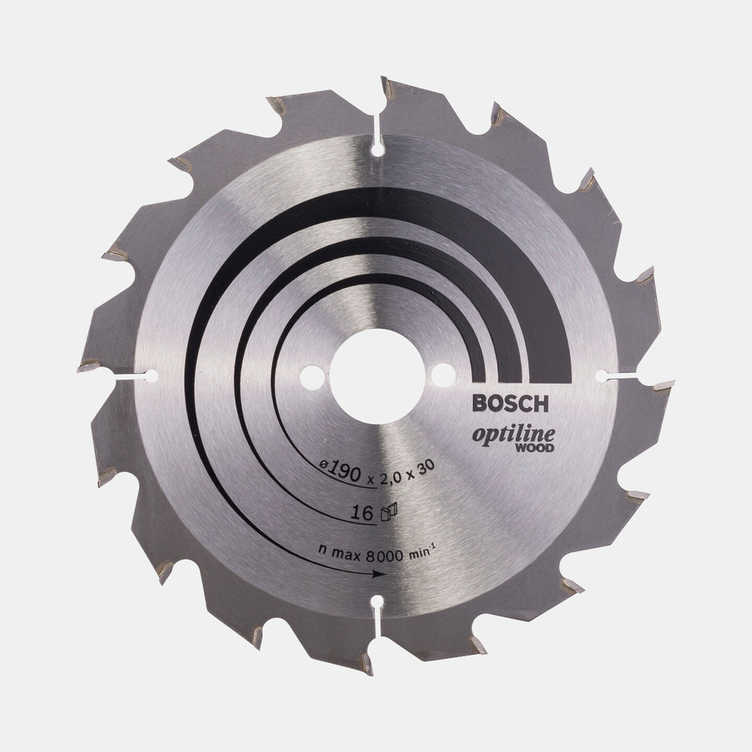 Bosch Optiline Wood 190x30 mm 16 Diş
