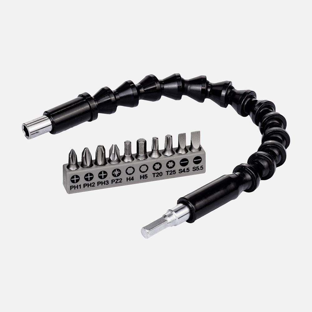 Bosch 10 Parça Vidalama ve Uzatma Adaptörü (30 cm) 2