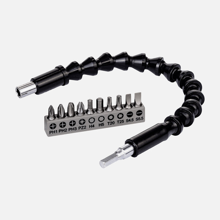 Bosch 10 Parça Vidalama ve Uzatma Adaptörü (30 cm) 2