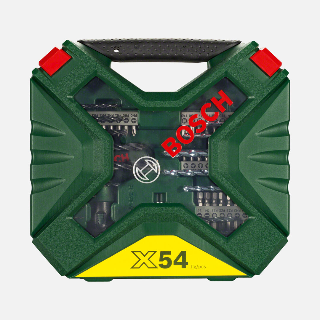 Bosch x-Line 54 Parça Aksesuar Seti Cırcır El Tornavidalı