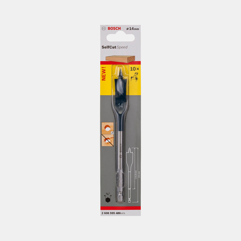 Bosch Self-Cut Speed Yaprak Ucu Yaprak Ucu 14x152 mm 2