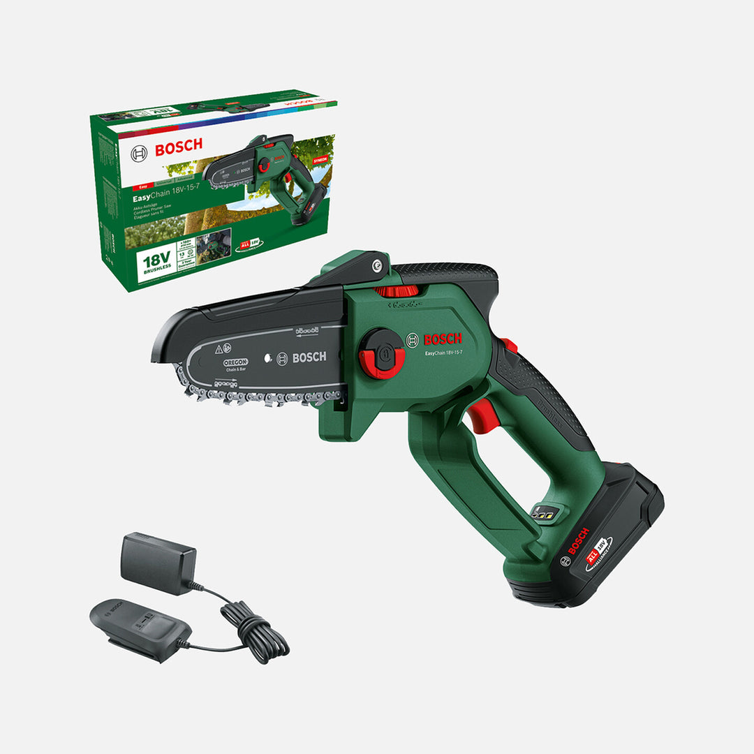 Bosch EasyChain 18V-15-7 Solo Akülü Zincirli Budama Makinesi 7