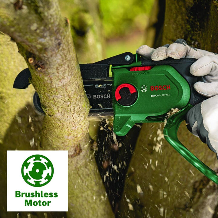 Bosch EasyChain 18V-15-7 Solo Akülü Zincirli Budama Makinesi 10