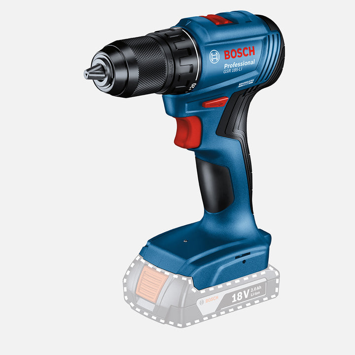 Bosch GSR 185-LI Solo Profesyonel Akülü Vidalama (Akü ve Şarj Cihazı Dahil Değildir.) 2