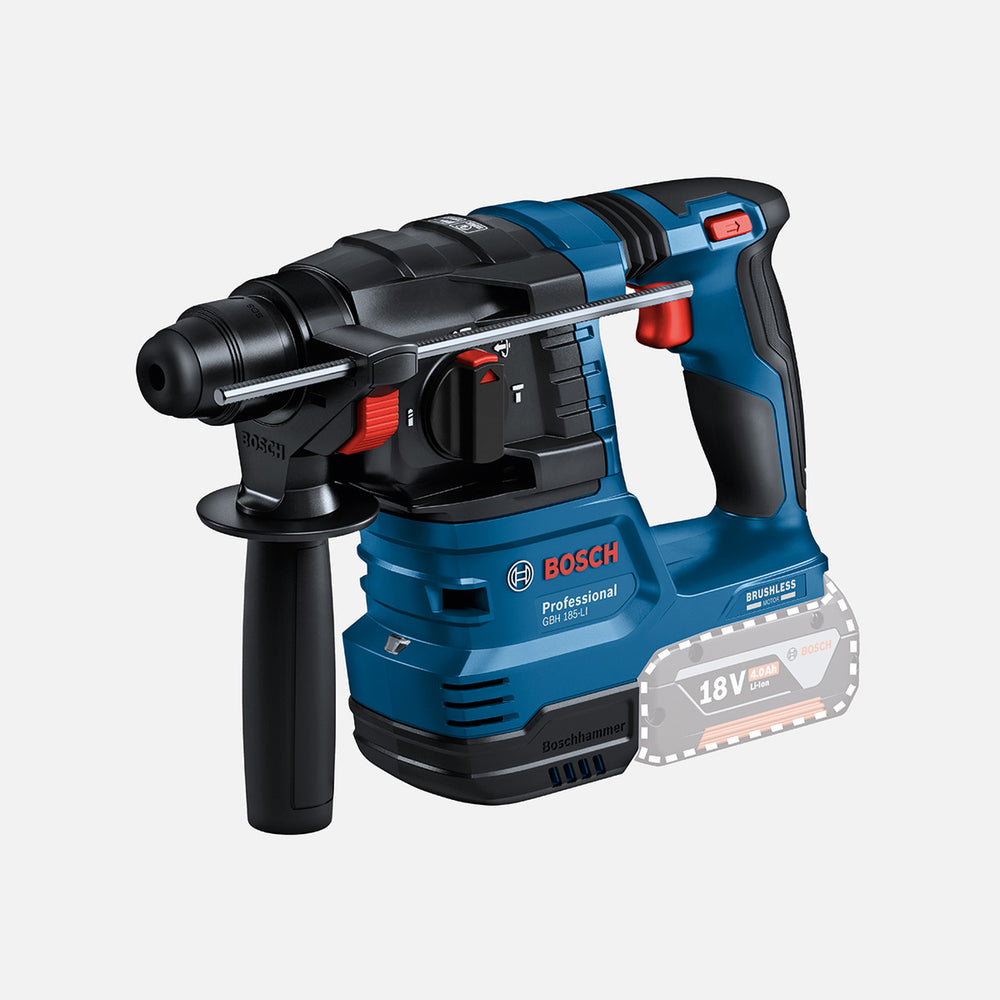 Bosch GBH 185-LI Solo Profesyonel Akülü SDS-Plus Kırıcı Delici (Akü ve Şarj Cihazı Dahil Değildir.) 2