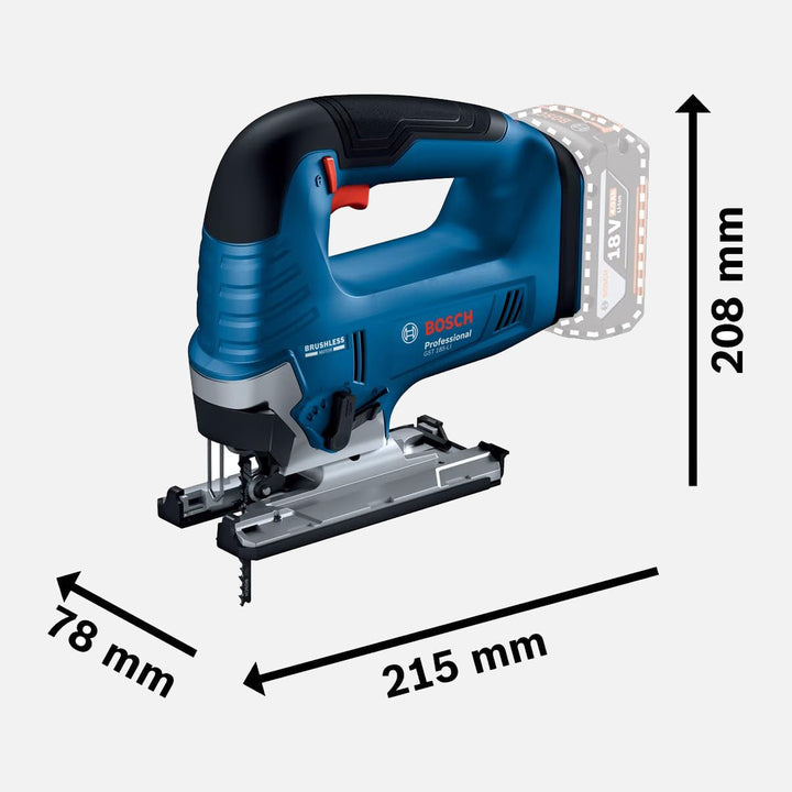 Bosch GST 185-LI Solo Profesyonel Akülü Dekupaj Testere (Akü ve Şarj Cihazı Dahil Değildir.) 4