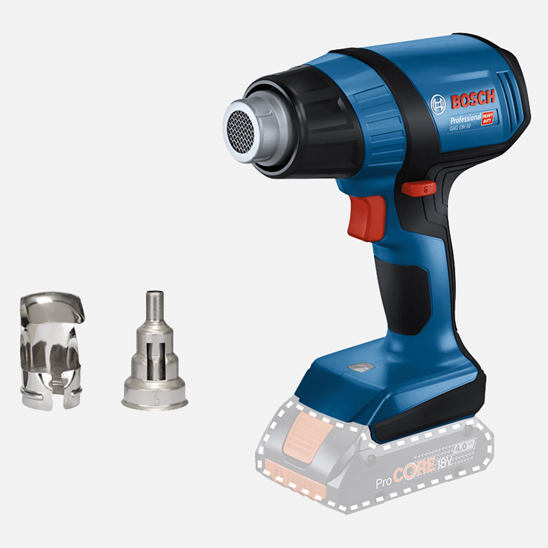 Bosch GHG 18V-50 Solo Sıcak Hava Tabancası (Akü ve Şarj Cihazı Dahil Değildir.)