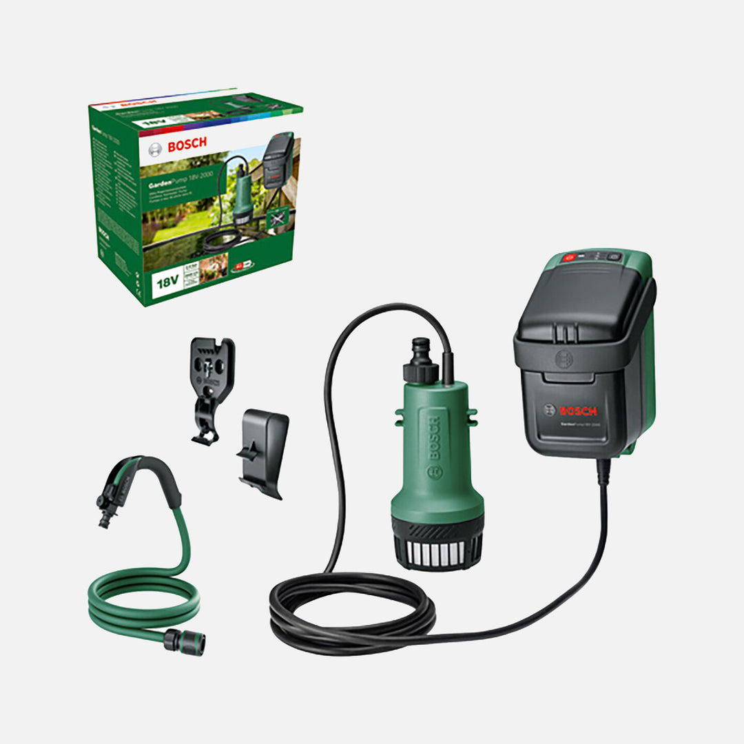 Bosch Gardenpump 18-2000 Akülü Solo Bahçe Sulama Pompası 4