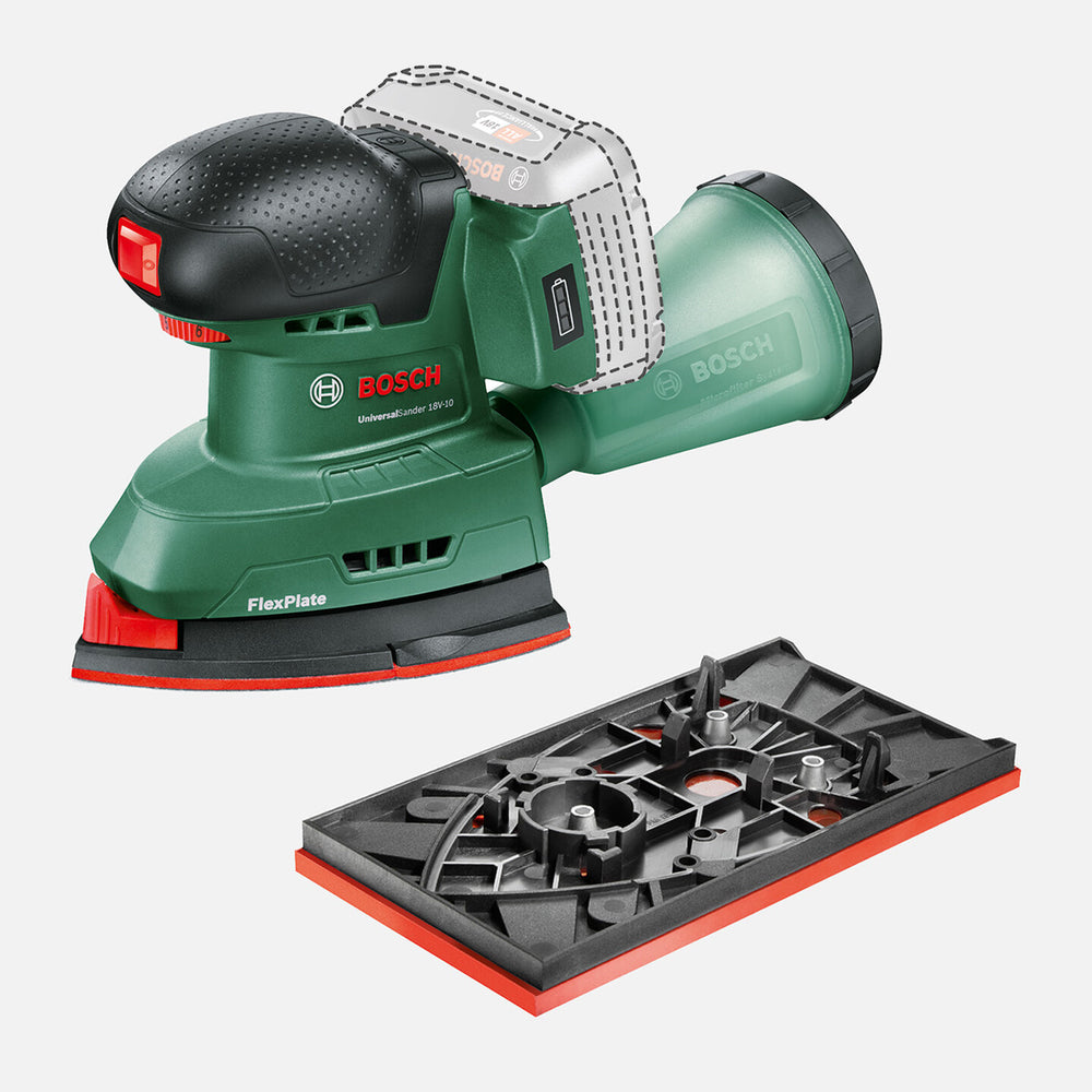 Bosch Universal Sander 18V-10 Akülü Titreşimli Delta Zımpara -Solo (Akü ve Şarj Cihazı Dahil Değildir.) 2