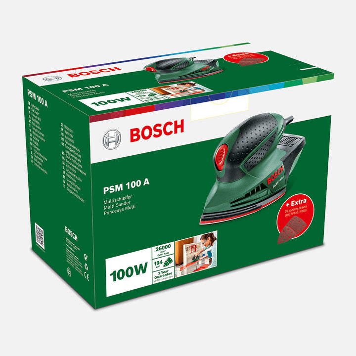 Bosch PSM 100 A Titreşimli Delta Zımpara (102x62/93mm) 5