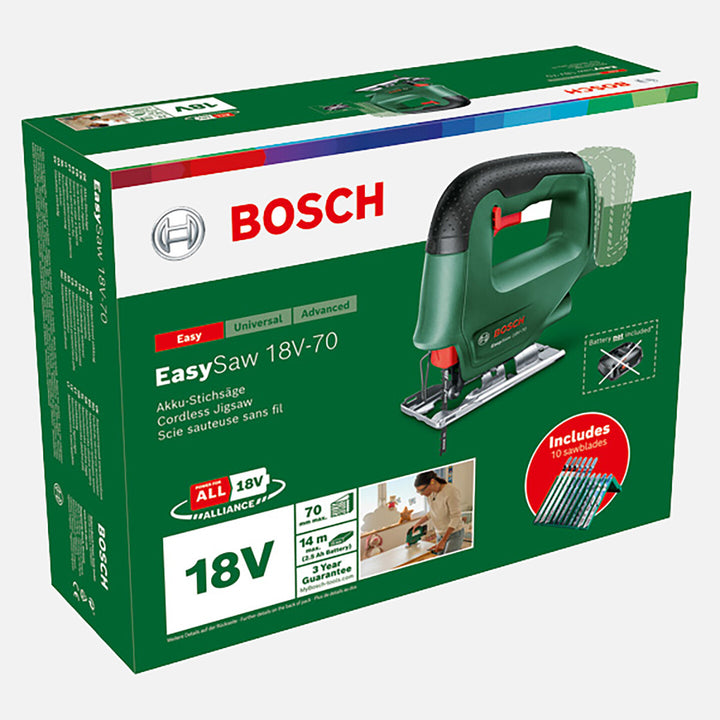 Bosch EasySaw 18V-70 Akülü Dekupaj Testere -Solo (Akü ve Şarj Cihazı Dahil Değildir.) 7