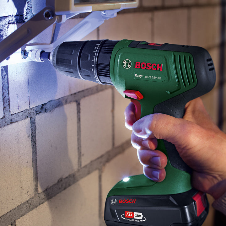 Bosch EasyImpact 18V-40 (2.0 Ah Çift Akü, AL18V-20) 4