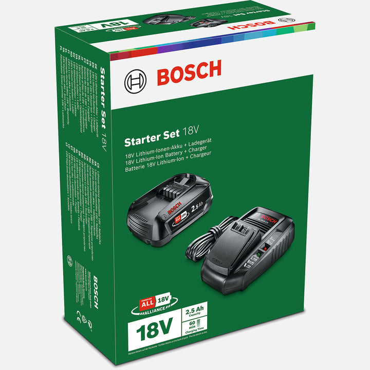 Bosch 18V Akü Başlangıç Seti (2.5Ah, Tek Akü + AL1830) 6