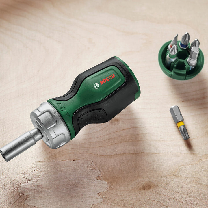 Bosch Cırcırlı Tornavida 6 Uçlu V2 4