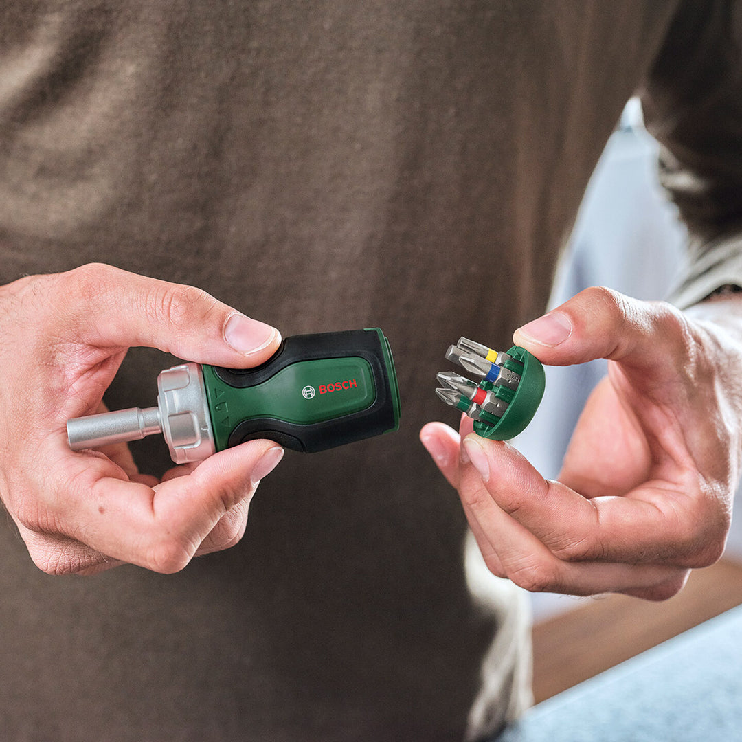 Bosch Cırcırlı Tornavida 6 Uçlu V2 5