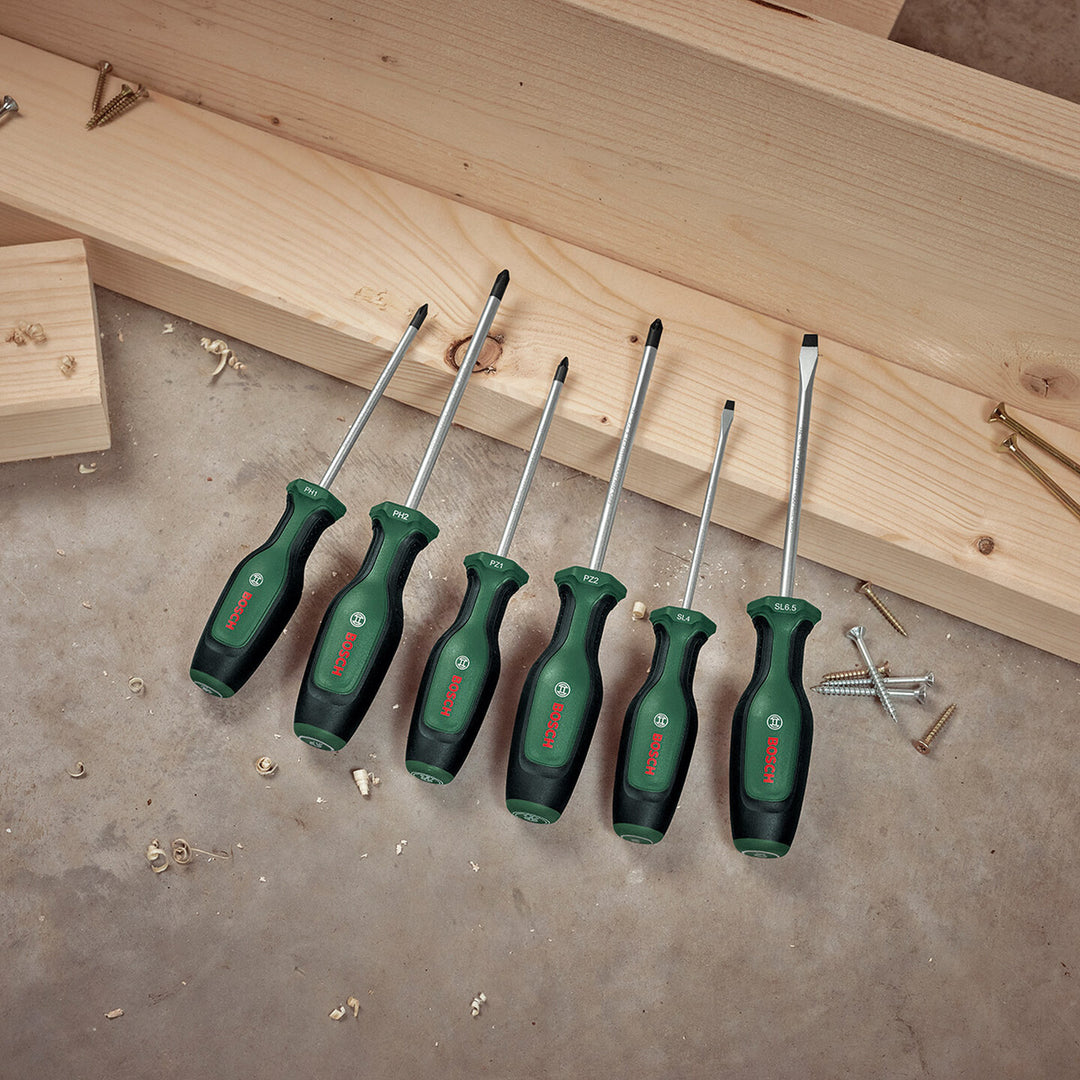 Bosch Tornavida Seti 6 Parça Set 1 3