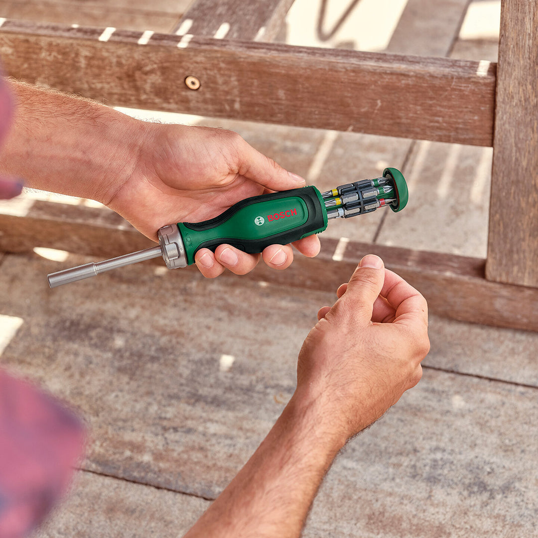 Bosch Cırcırlı Tornavida 12 Uçlu Set 1 3
