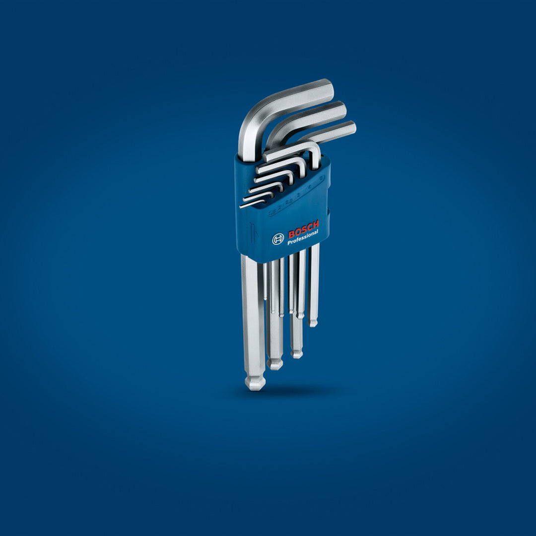 Bosch Profesyonel Alyan Takımı Hex 9 Parça 2