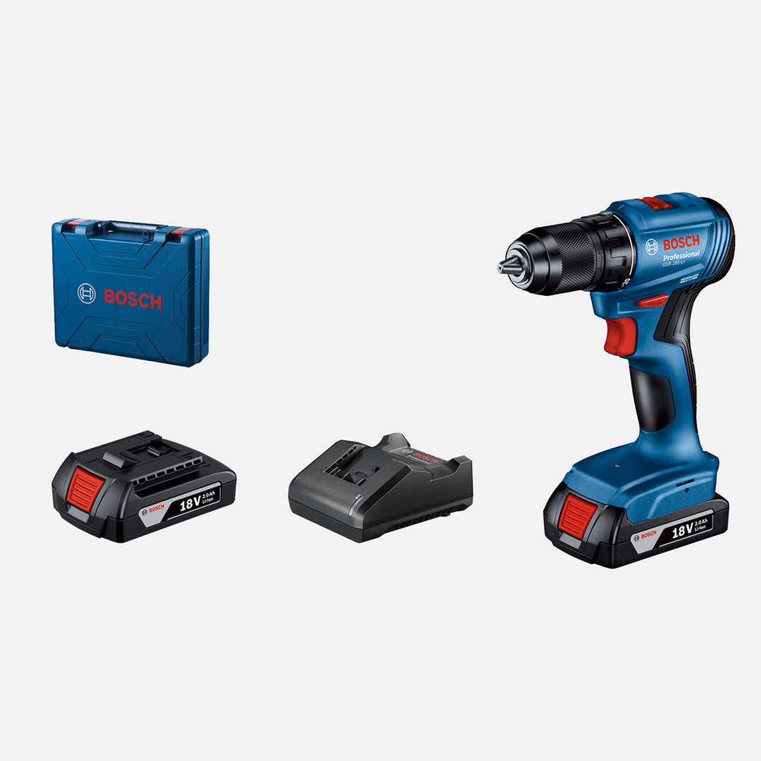 Bosch GSR 185-LI 2x2.0 Ah. Akülü Vidalama 8