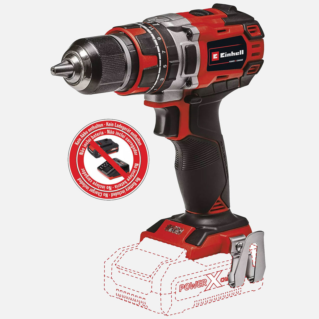 Einhell TP-CD 18/50 Li-i BL 18V Li-ion Solo Kömürsüz Darbeli Vidalama (Akü ve Şarj Cihazı Dahil Değildir.) 10