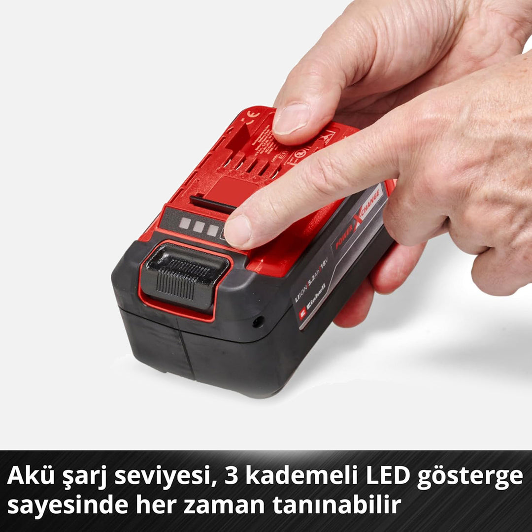 Einhell Power X-Change 18V 5,2 Ah Li-ion Akü 10