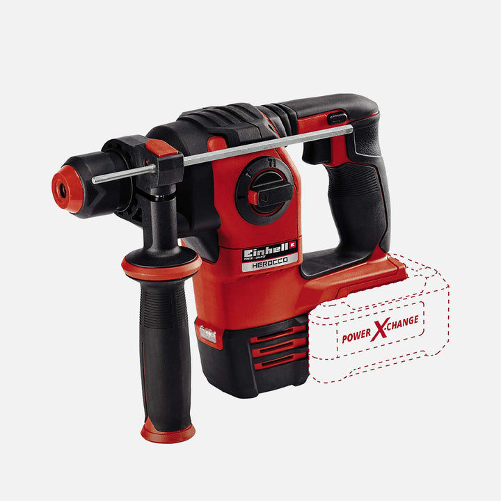 Einhell Herocco 18V Solo Kömürsüz Pnömatik Kırıcı Delici Matkap (Akü ve Şarj Cihazı Dahil Değildir.)