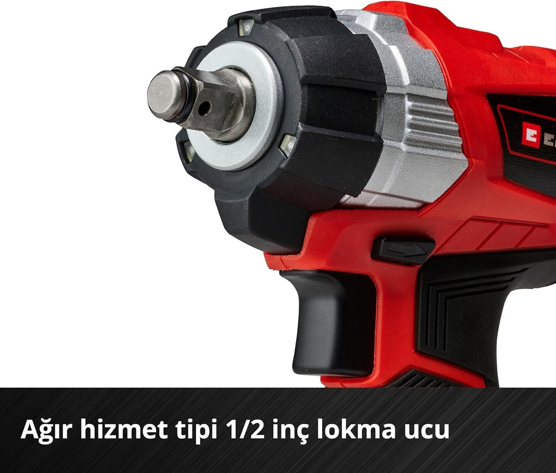 Einhell TE-CW 18 Li BL PXC 18V Li-ion Akülü Darbeli Somun Sıkma Makinesi-Solo (Akü ve Şarj Cihazı Dahil Değildir.) 7
