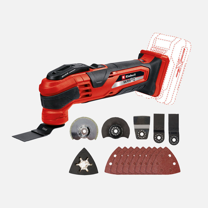 Einhell Varrito Solo Akülü Raspalama (Akü ve Şarj Cihazı Dahil Değildir.) 2