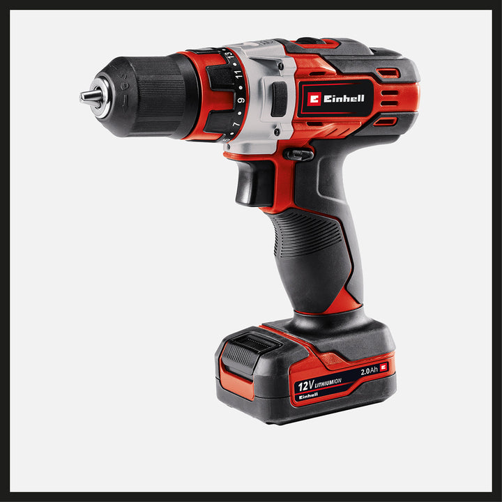 Einhell TE-CD12/1 Li 12V 2 Ah Li-ion Çift Akülü Darbeli Matkap 3