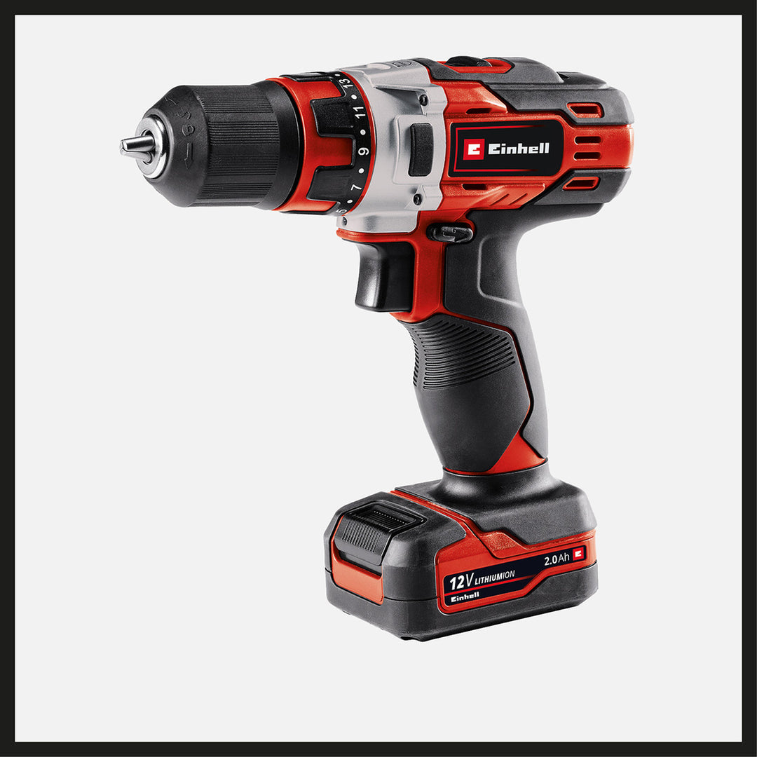 Einhell TE-CD12/1 Li 12V 2 Ah Li-ion Çift Akülü Darbeli Matkap 4