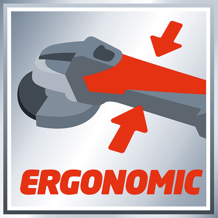 Einhell TE-AG 18/115 mm Özel Flanş Kilitlemeli Avuç Taşlama Makinesi 3