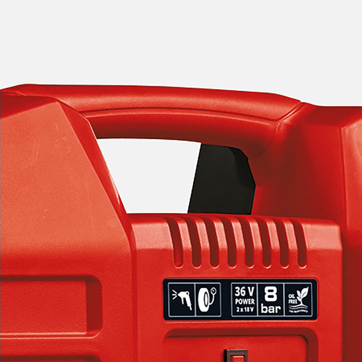 Einhell TE-AC 36/8 Li OF Set-Solo Akülü Kompresör (Akü ve Şarj Cihazı Dahil Değildir.) 2